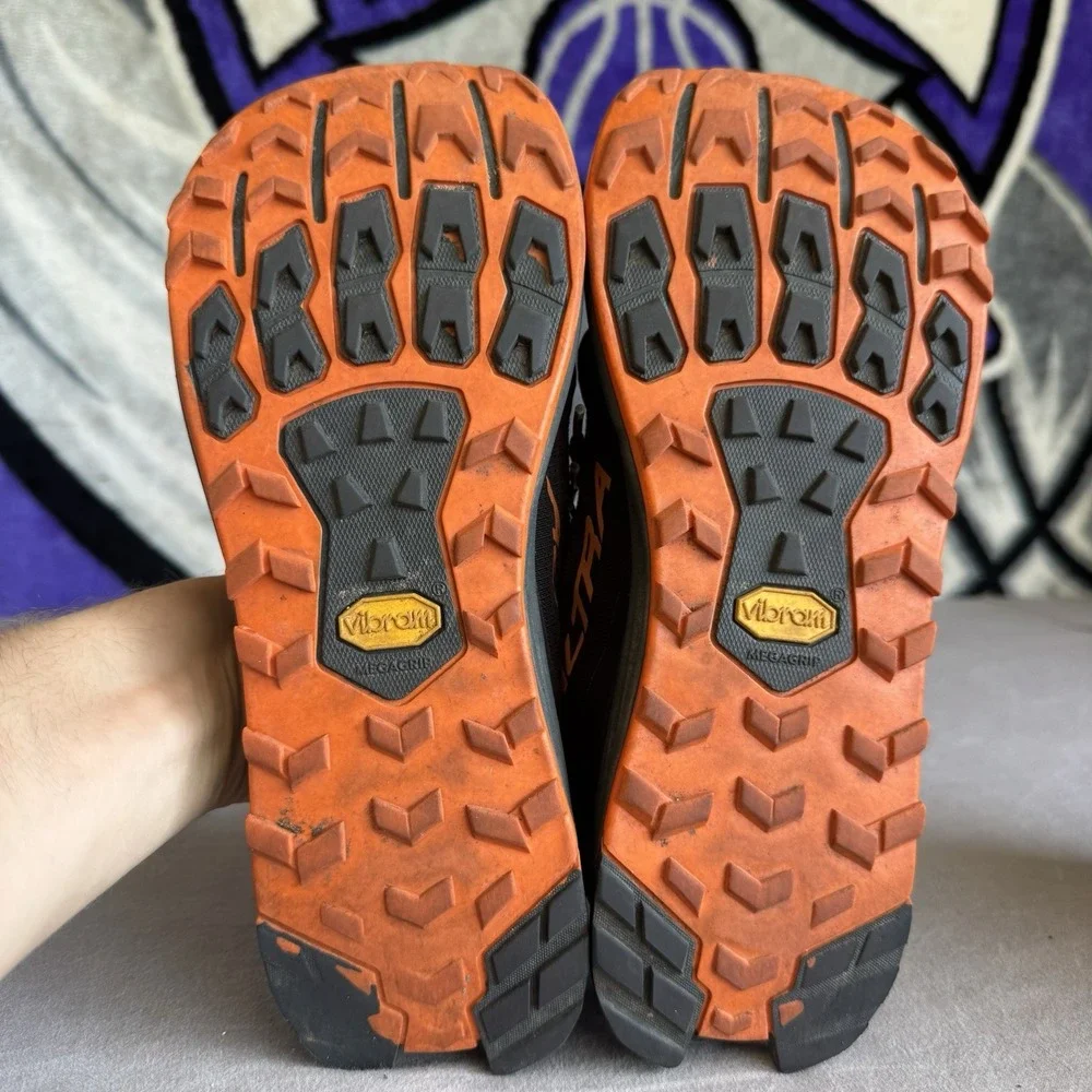 Size 8.5 - Altra Lone Peak 9 GTR BLACK AL0A85RG013 VIBRAM Mens Shoes